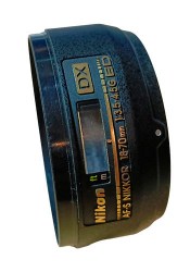 Баррель с защитным стеклом на шкалу фокусных дистанций для объектива Nikon 18-70mm